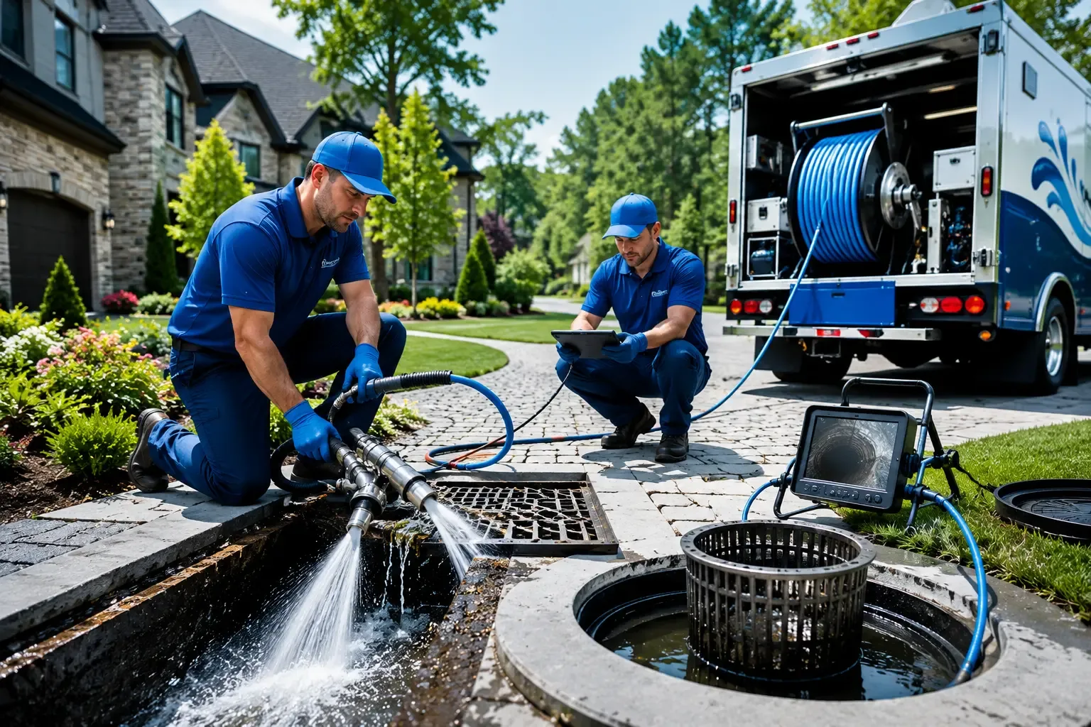Local outdoor drain cleaning professionals in Ninnekah, OK